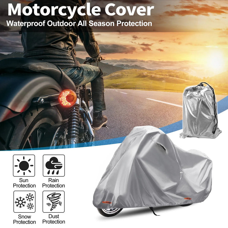Suzuki V-Strom 250 210D-PU Grey Motorcycle Cover (2022-2024)