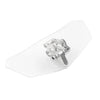 Car Universal Adjustable Clear Clip-On Windshield Air Deflector