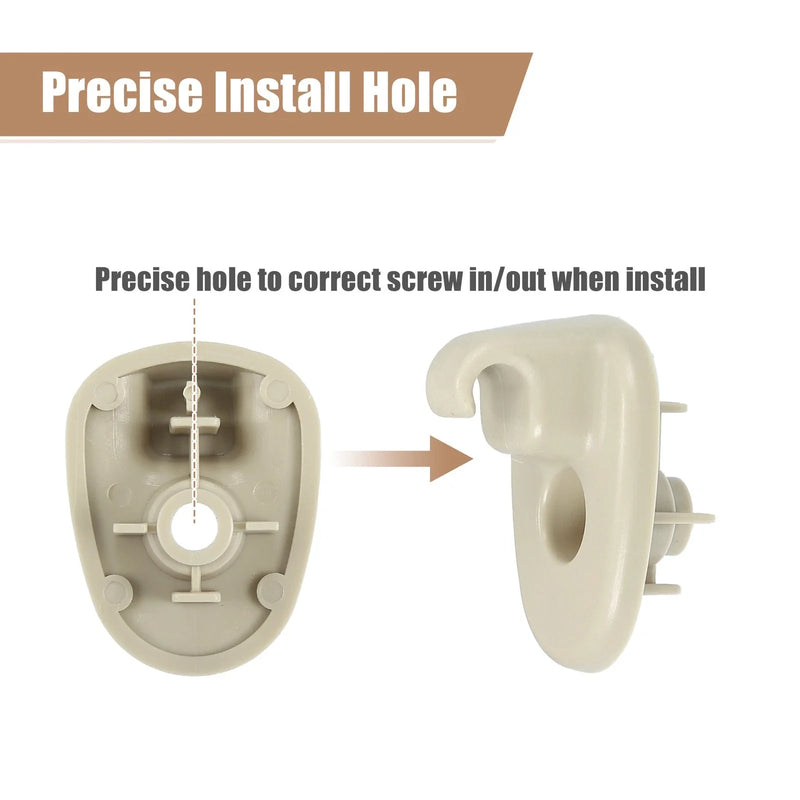 Jeep Beige Sun Visor Support Clip Retainer