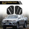 Toyota Tundra Carbon Fiber Air Vent AC Outlet Cover Trim (2022-2024)