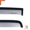 Ford Ranger Silver Weather Shield Visor Sun Rain Guard (2022-2024)
