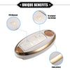 Nissan Altima Armada 3 x Keyless Key Fob Shell Cover Case (2002-2023)