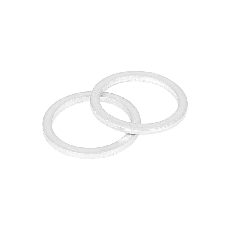 BMW 10 x M16 Silver Tone Oil Drain Plug Gaskets (1998-2023)