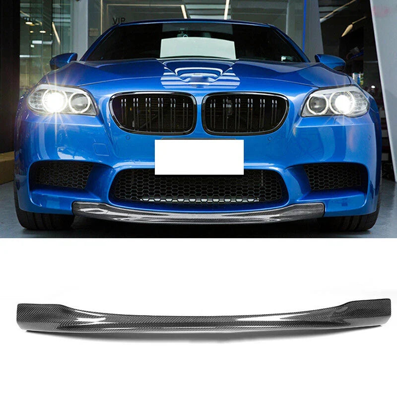 BMW F10 M5 Carbon Look Front Bumper Chin Lip Splitter (2012-2017)