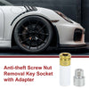 Porsche Cayenne Wheel Lock Lug Nut 23 Teeth Anti-theft Key Socket