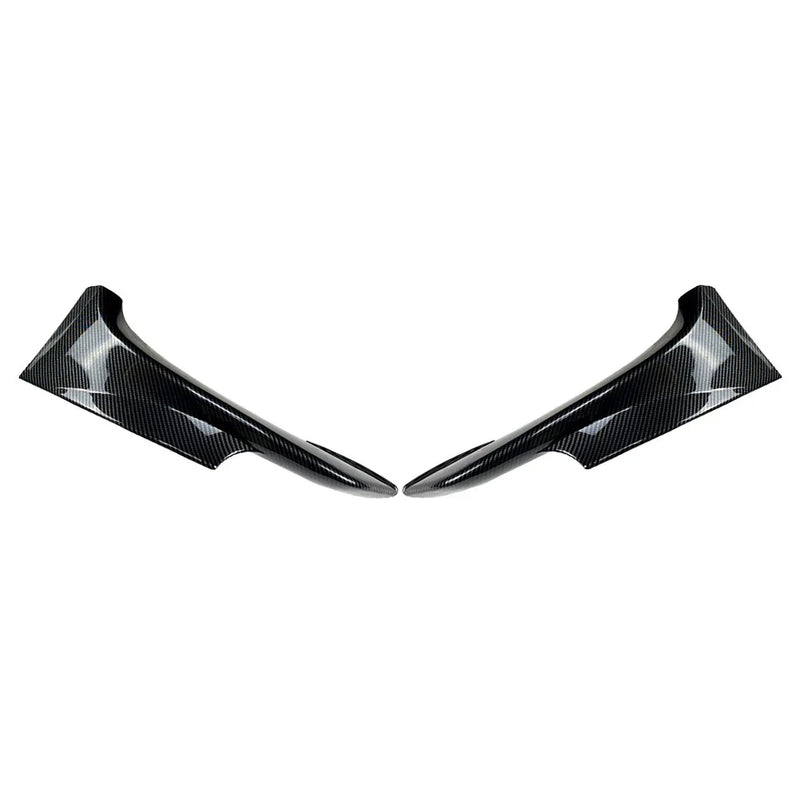BMW 3 Series E92 E93 Carbon Front Bumper Lip Corner Splitters (2007-2013)