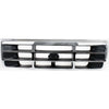 Grille Assembly Headlight Kit For 1992-1996 Ford F-150
