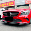 Mercedes Benz CLA C117 Front Bumper Spoiler Lip (2016-2019)
