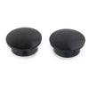 Harley Street Glide Trike Black Aluminum Inner Fairing Mirror Plugs (2009-2023)