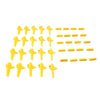 Tire Changer Machine Mount Demount 20 Pairs Duck Head Insert Rim Protectors