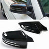 Mercedes Benz W212 W204 2 x Black Rear View Side Mirror Covers (2009-2016)