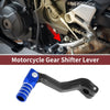 Kayo T2 Folding Motorcycle Gear Shifter Lever Black Blue Silver Tone