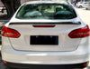 Ford Focus Sedan 2015-2018 Glossy Black Rear Trunk Spoiler Wing Lip ABS