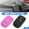 Honda Accord (2016-2021) Black Pink 2 x 5 Button Smart Remote Key Shell