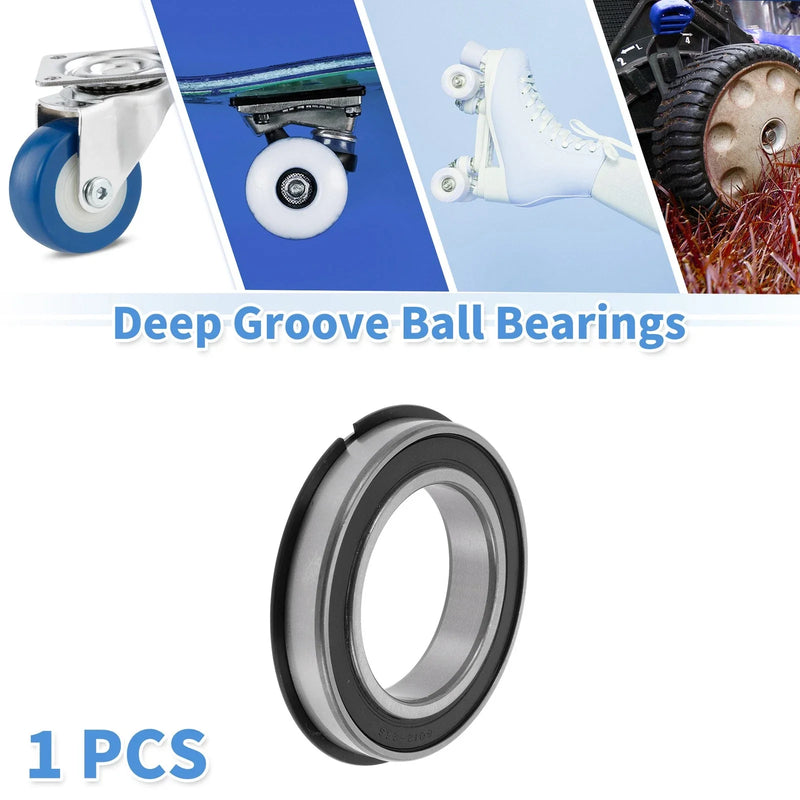 Scooter Skateboard Wheel 6012NR2RS 60x95x18mm Deep Groove Ball Bearings