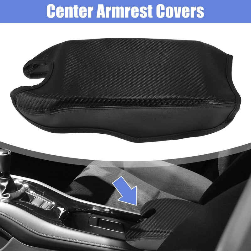 Honda HR-V (2016-2021) Carbon Fiber Auto Armrest Protective Cover Pad