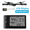 Electric Bike S866 24V / 36V / 48V Waterproof Plug LCD Display