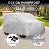 Honda N-BOX Silver Tone 350x148x165cm Waterproof Car Cover (2012-2020)