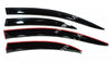 Mitsubishi Lancer 4 x Door Visor Monsoons (2009-2015)
