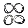 Toyota Crown S60 MS60 MS64 MS65 Sedan 1971-1974 Front Rear Door Weatherstrip Set
