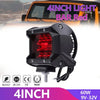 Car Work Light / 1pc / Dust Proof Car Red Light 20LED
