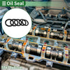 Make Model Oil Seal / 55x70x8mm / Shaft Seal NBR Rubber High-Pressure Black