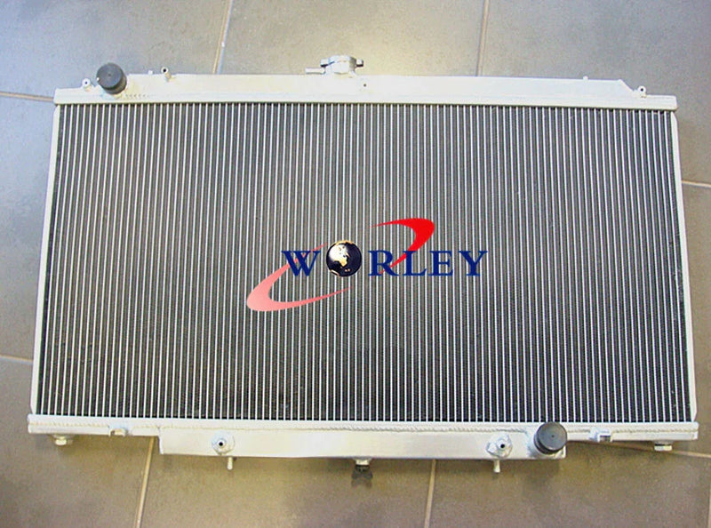 Nissan Patrol Y61 1997-2023 Aluminum Radiator + Red Hose