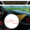 Jeep Wrangler JL JLU (2018-2024) Pink A Pillar Speaker Cover Trim