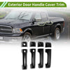 Ford Bronco Gloss Black ABS Exterior Door Handle Cover Trim (2021-2025)
