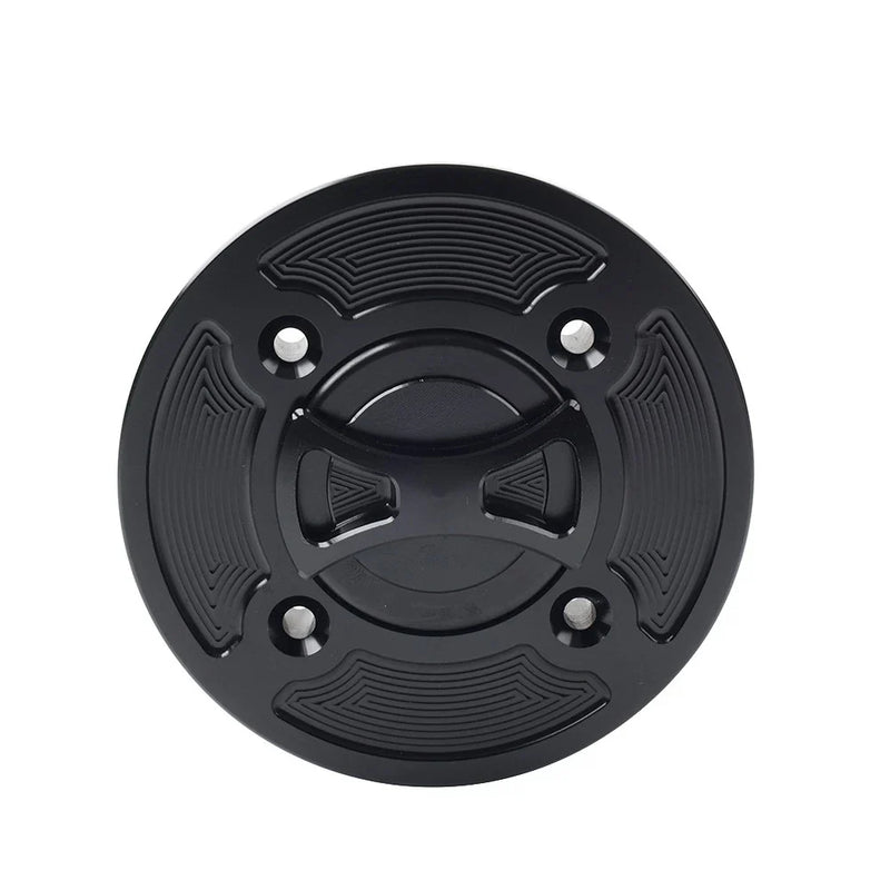 DUCATI Panigale V4 / S / R CNC Black Gas Fuel Tank Cap Cover (2018-2021)