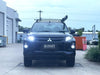 Mitsubishi Triton Bright White LED Fog DRL Daytime Running Light Bulbs