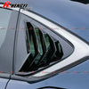 Honda Accord 2x Rear Side Window Louver Shutter Cover Trim