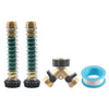 Garden Hose - Coiled Spring Protector 3/4" Hose Splitter Connector