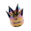 Car Multi Color Aluminum Crown Wheel Tire Valve Stem Caps