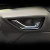 Subaru BRZ, Toyota GR86 Black Inner Door Handle Ring Decor (2022-2023)