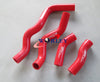 Kawasaki KLX250, KLX250S Green Radiator Silicone Hose (1993-2014)