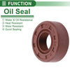 Oil Seal / 5 pcs 10x22x8mm / Rotary Shaft Seal Fluorine Rubber