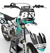 Yamaha TTR 50 (2006-2023) Bullet Sticker Kit Custom Graphics Full Kit