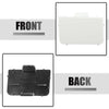 Mercedes-Benz C-Class W204 Front Bumper Tow Hook Eye Hole Cover (2007-2014)