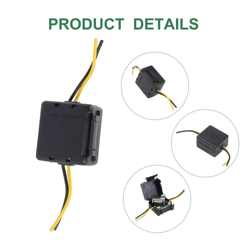 Car Rear Camera 12V Power Supply Power Relay Filter
