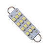 Universal Cars 10pcs LED 12SMD 44mm Dome Light Bulbs