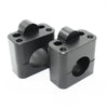 PIT PRO TRAIL ATV CNC Black 7/8" to 1-1/8" Handle Bar Clamp Riser