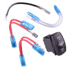 Winch In / Out 12V-24V 7PIN Blue LED Rocker Toggle Switch