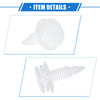 Buick White 10Pcs Door Trim Panel Retainer Clip Fastener Rivet