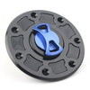 Kawasaki Ninja 500, ZX-6, ZX-7, ZX-9, ZRX-1100, GPZ500 Blue Fuel Gas Tank Cap Cover
