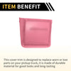 Jeep Wrangler JL JLU (2018-2024) Pink Tail Light Side Cover Trim