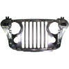 Grille For 76-86 Jeep CJ7 72-83 CJ5 Black Steel