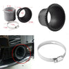 TURBO 1 Set ABS Black Car Front Bumper Carbon Fiber