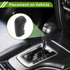 Chevrolet Malibu Pebbled Black Gray Car Gear Shift Knob Cover (2016-2020)