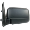Ford Mazda B2500 UN Ranger Black Manual Side Mirror (1998-2000)
